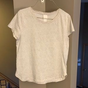 H&M Speckled Black & White Tee